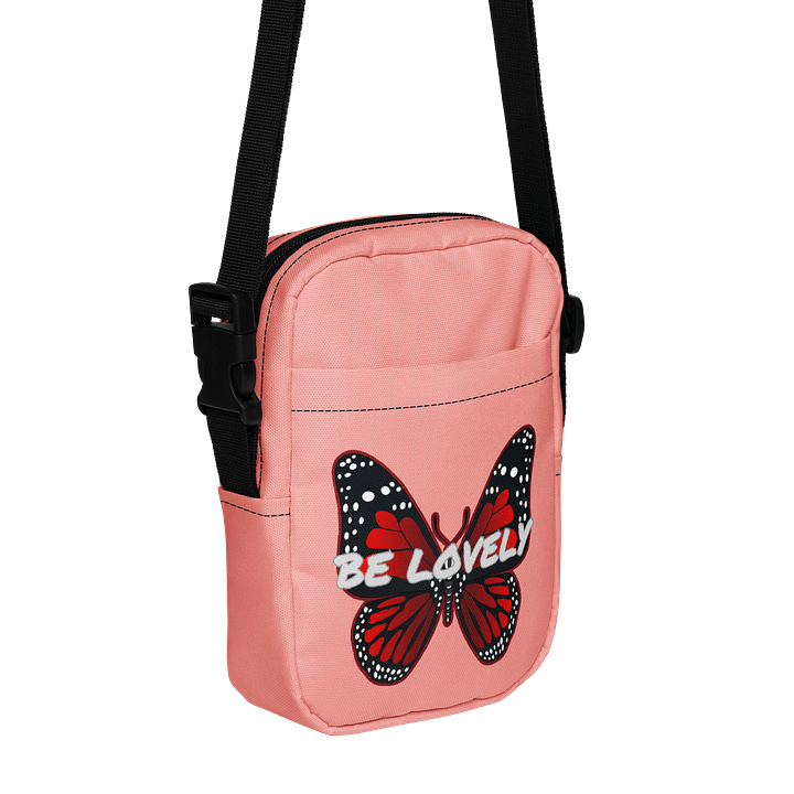 Be Lovely Butterfly All-Over Crossbody Bag Candlelight Peach product image (1)