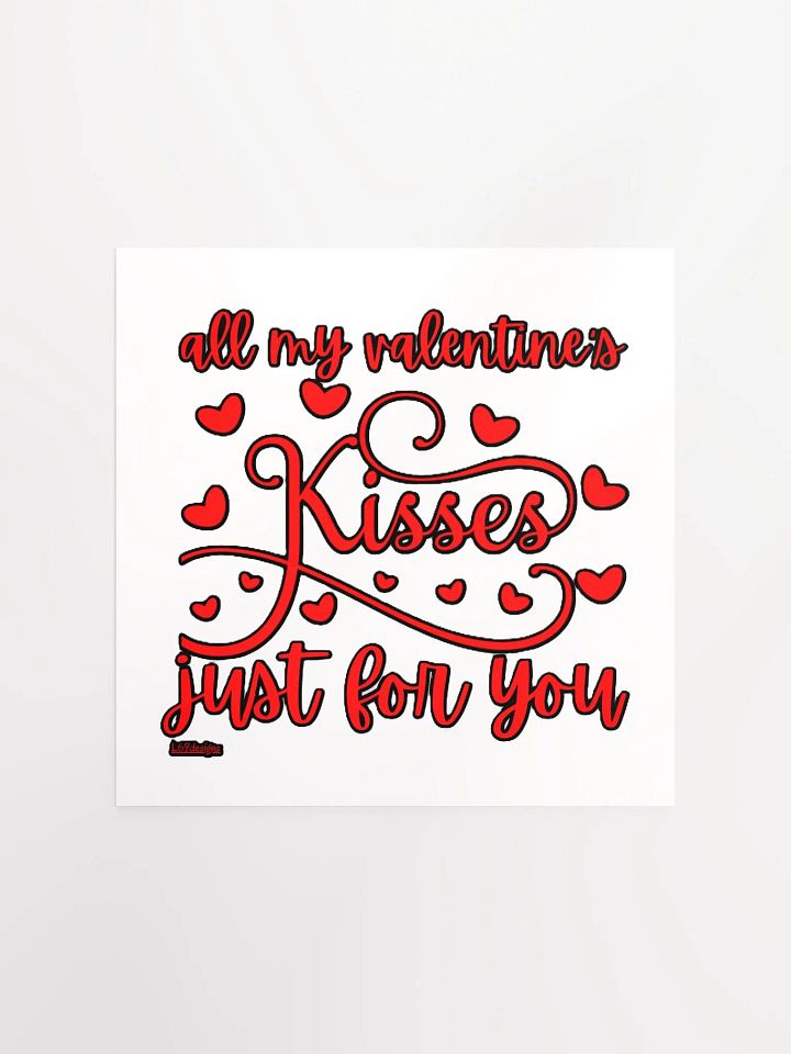 ALL MY VALENTINE'S KISSES JUST FOR YOU product image (5)