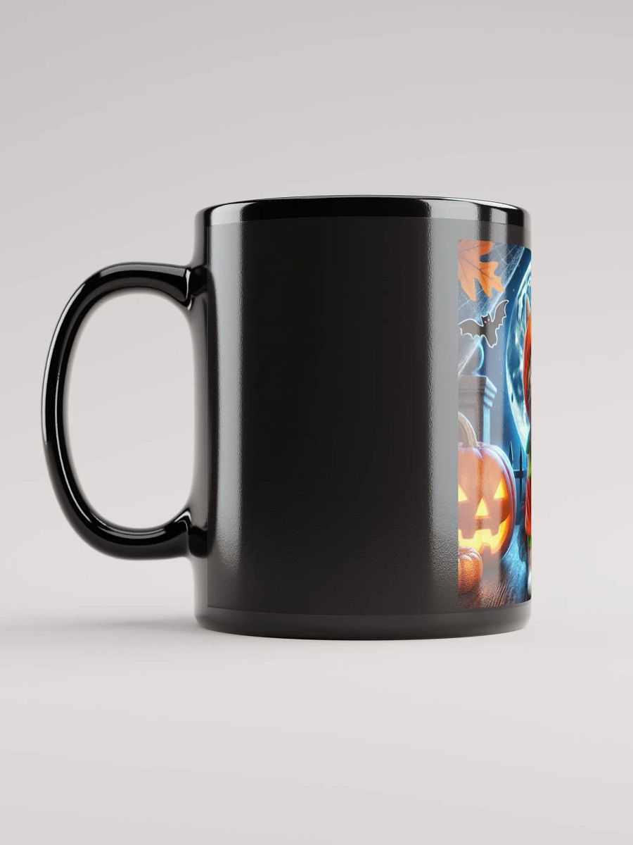 Black Mug with Cute Cat Halloween product image (6)