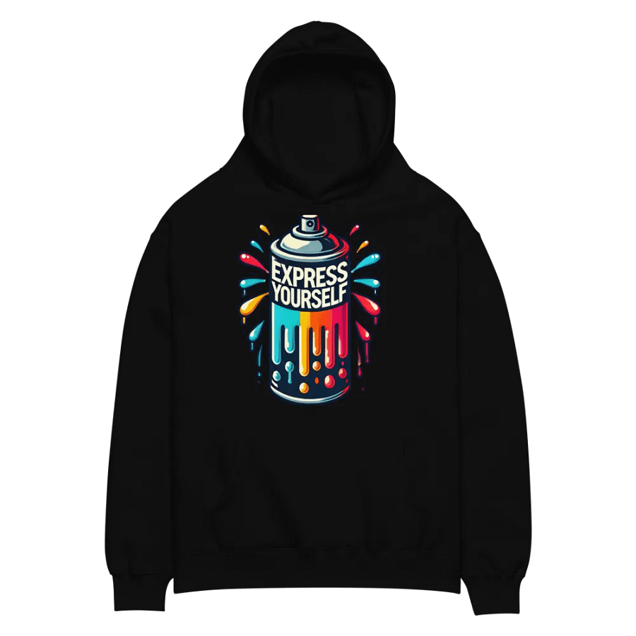 Expressive Splatter Hoodie product image (2)