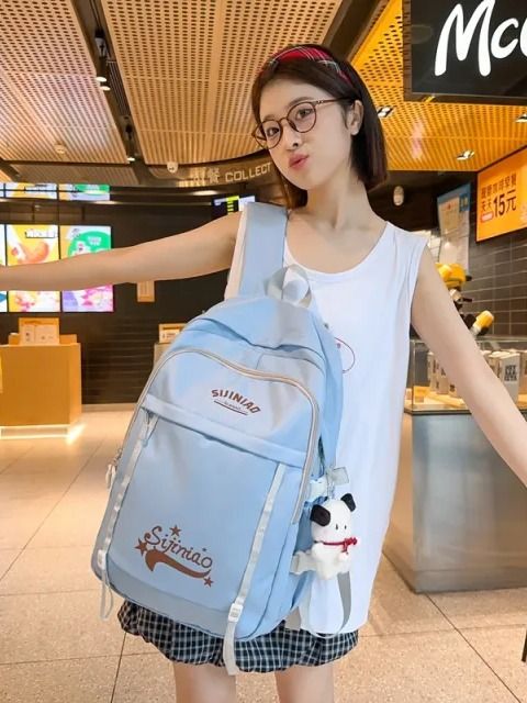 New Lightweight Simple Casual Backpack Female Student Cute - VIA Onlineshop product image (1)