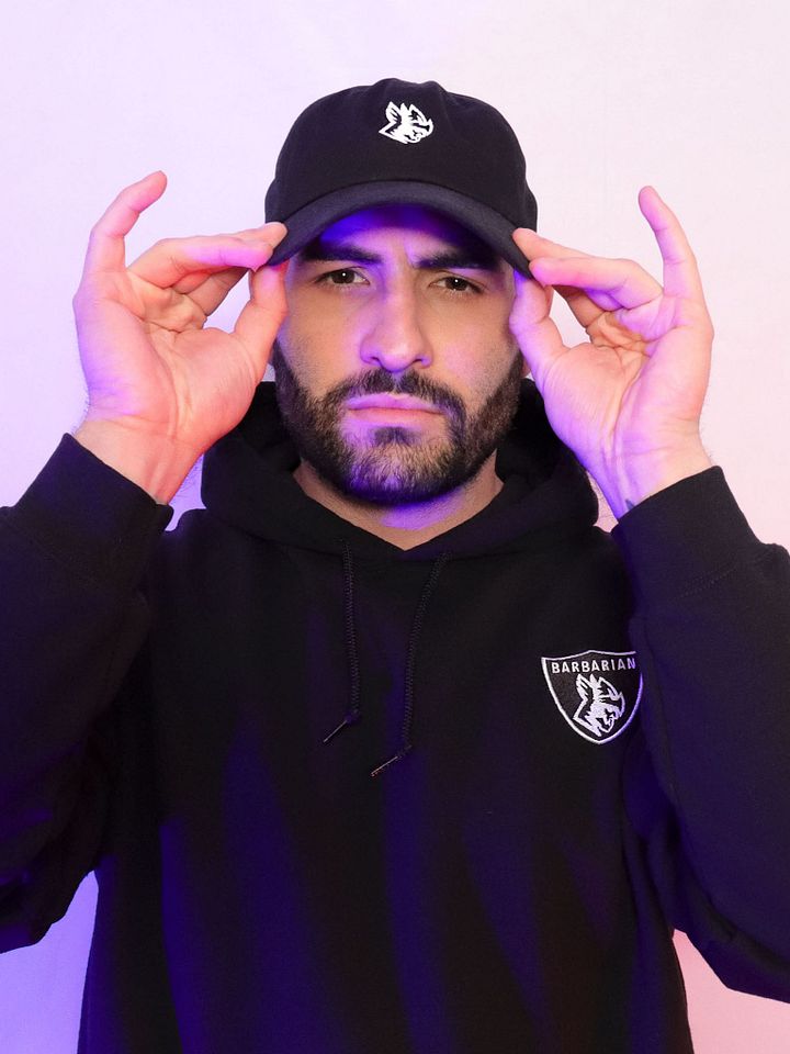 BarbarianBody Embroidered Black Dad Hat (48-hour Early Bird Discount) product image (1)