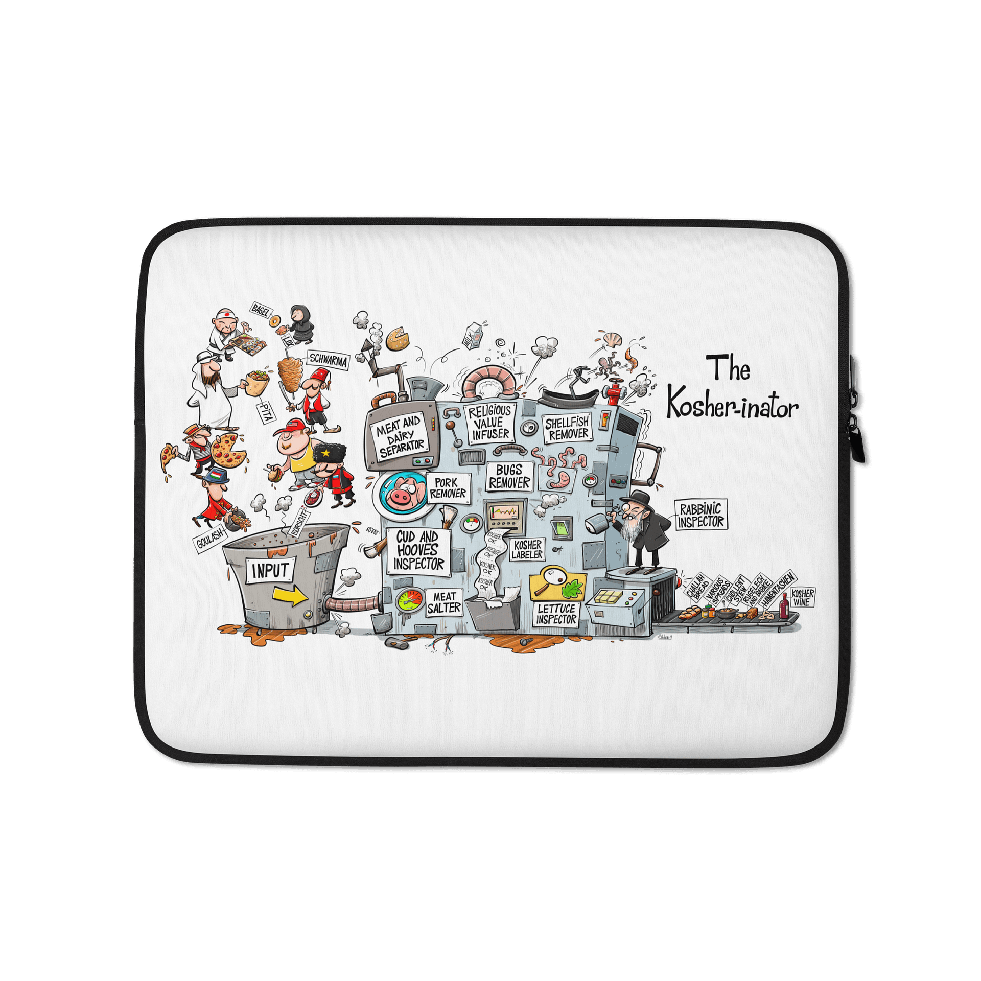 Kosher-inator Laptop Sleeve product image (1)