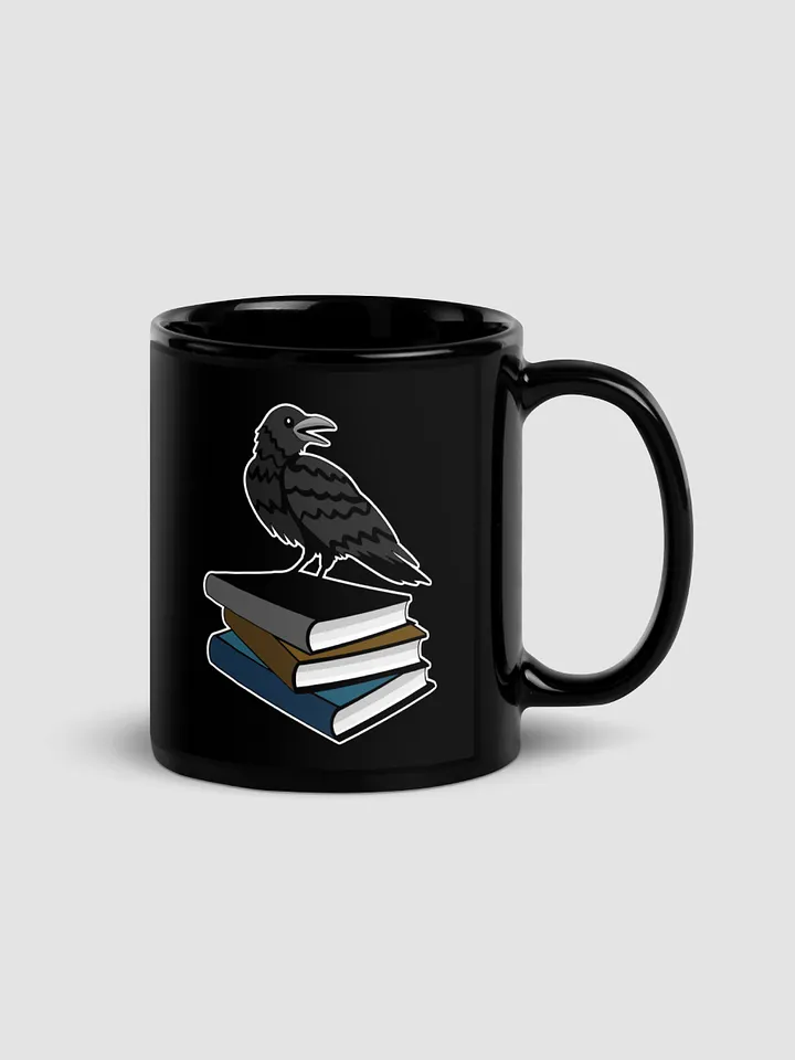Book Club V2 Black Glossy Mug product image (2)