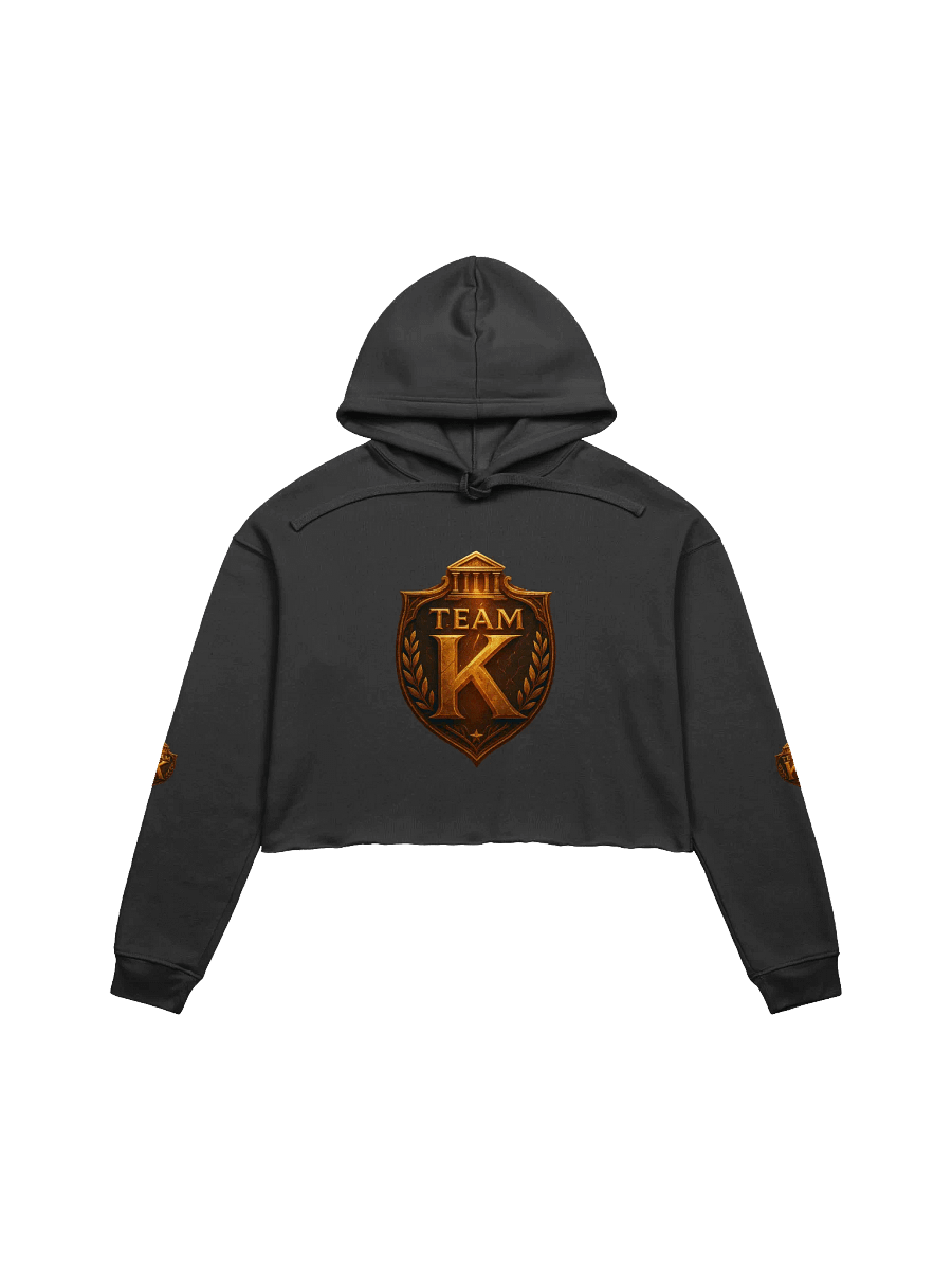 Team K V-5 Crop Hoodie product image (1)