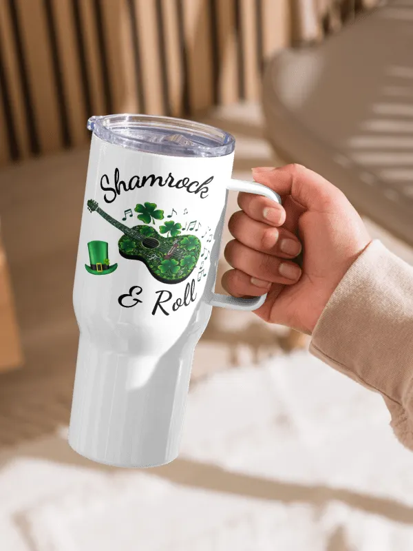 Shamrock & Roll Travel Mug product image (1)