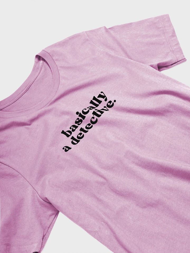 Women's Basically A Detective (Pink) product image (2)