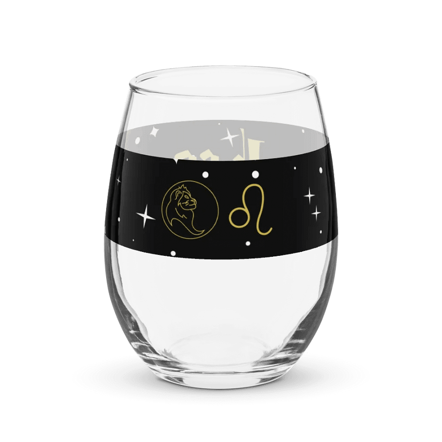 Celestial Leo Stemless Wine Glass product image (2)