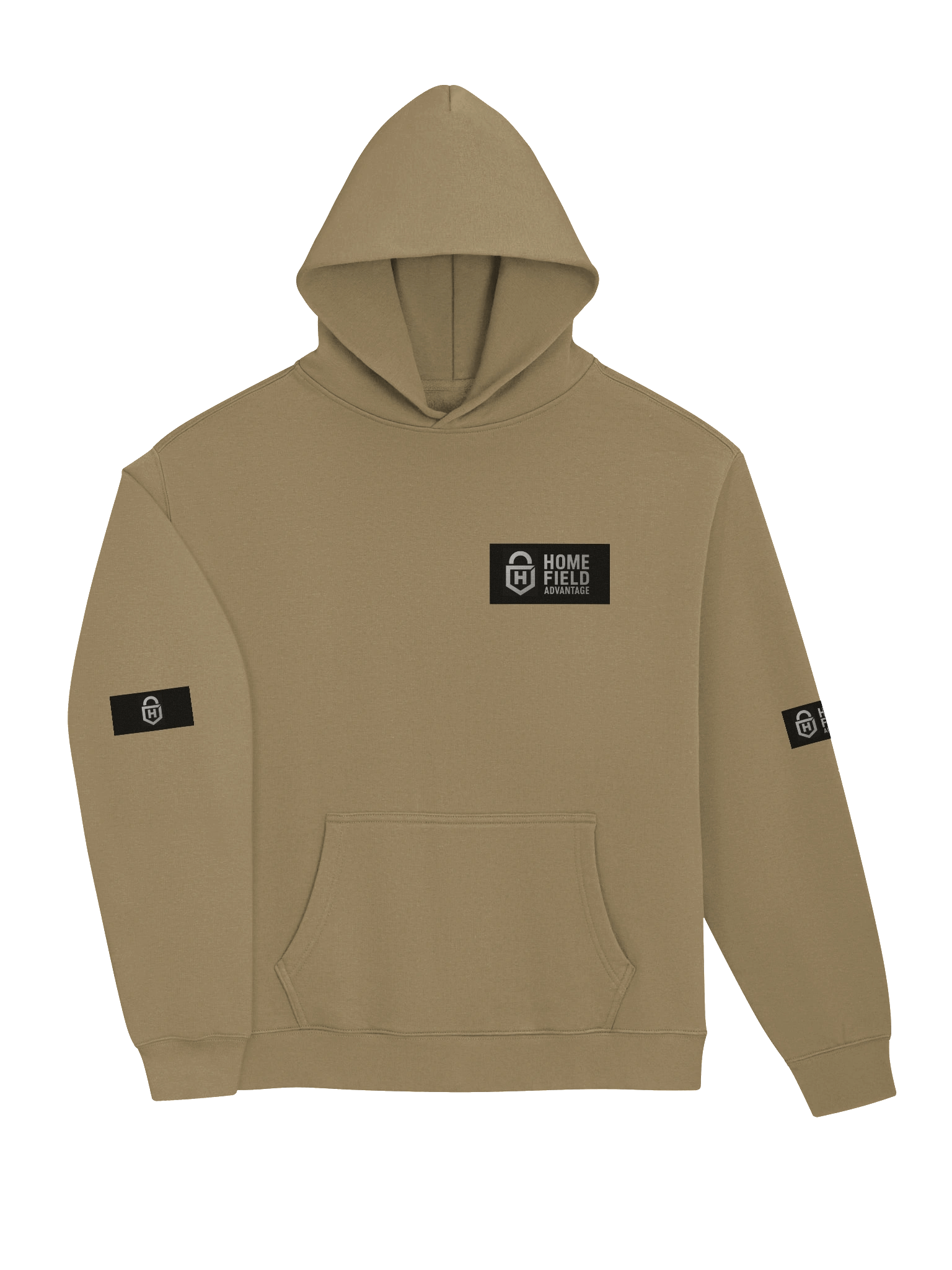 HomeField Luxe | Silver & Black Premium Hoodie product image (25)