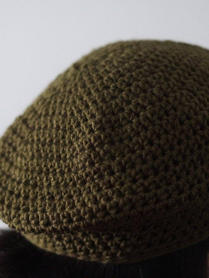 Easy and quick beret crochet pattern product image (1)