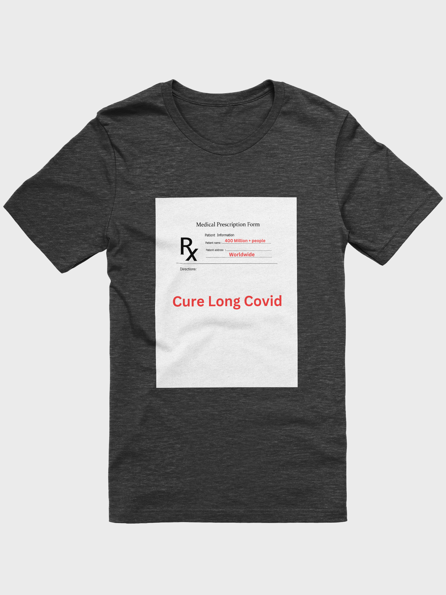Cure Long Covid RX Tee product image (3)