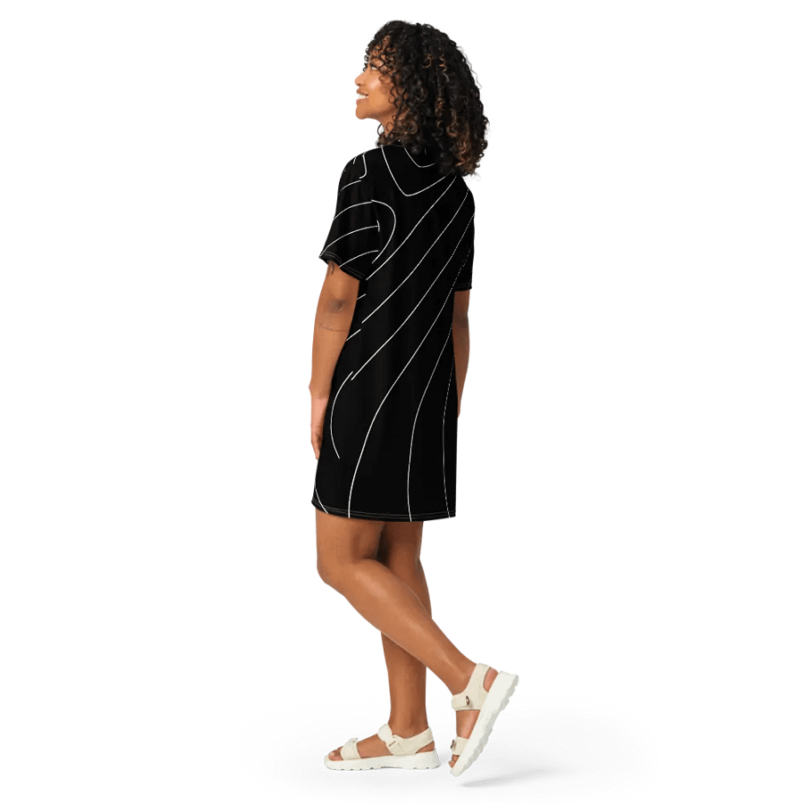 11:11 Parallel Void All-Over T-Shirt Dress product image (11)