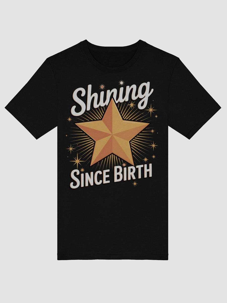 Golden Star 'Shining Since Birth' T-Shirt product image (45)