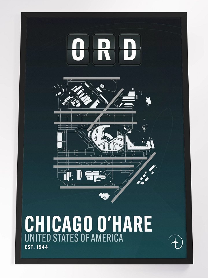 Chicago ORD Poster (Framed) product image (1)