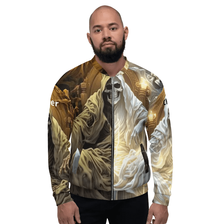 Throne of Bones Bomber Jacket product image (6)