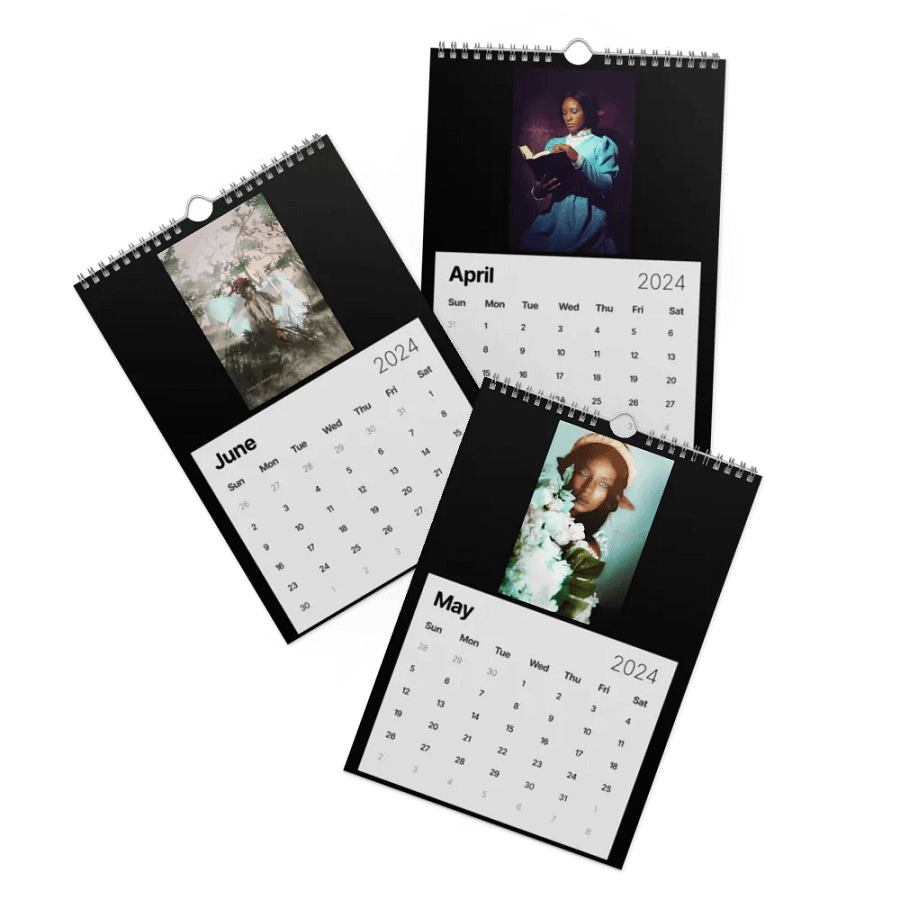 Black Fae Calendar product image (2)