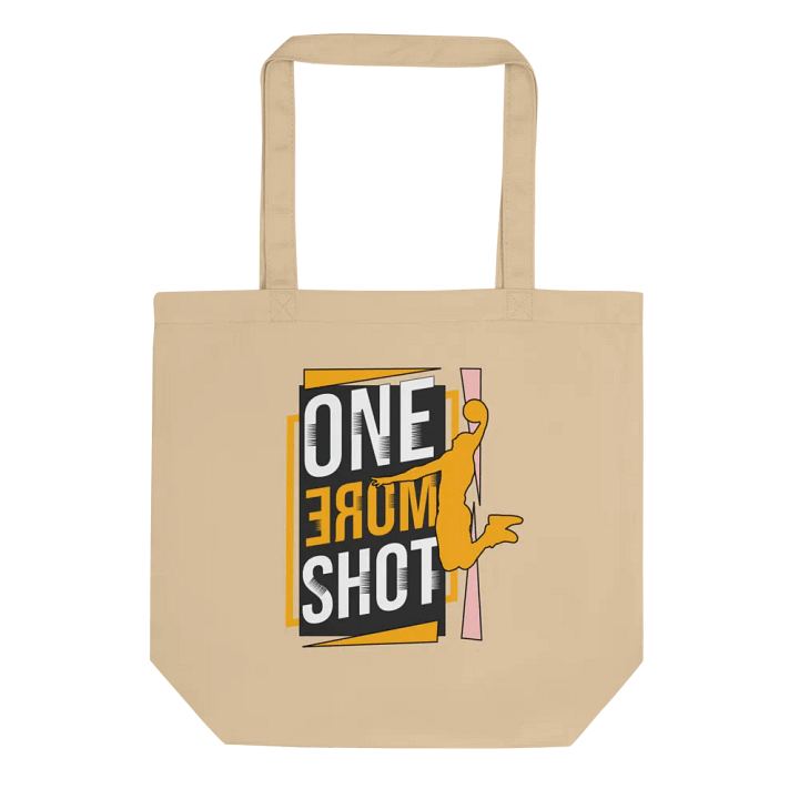 One More Shot Basketball Male Airborne Hoops Eco Tote product image (1)