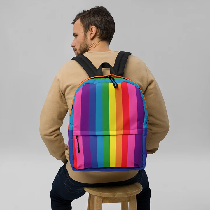 1978 Rainbow Pride Flag = 8-Color - Backpack product image (2)