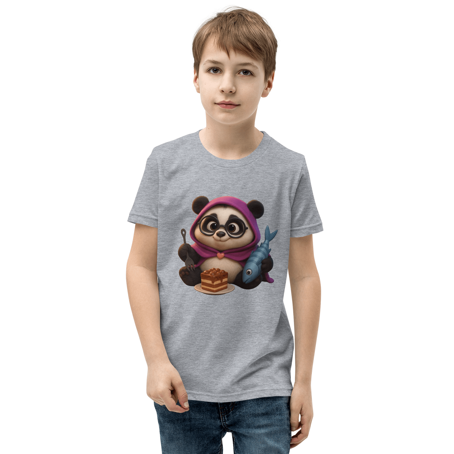 Yummy Panda - Short Sleeve T-Shirt product image (12)