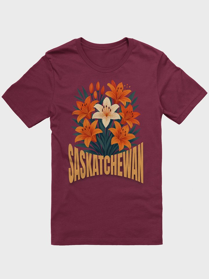Saskatchewan Tiger Lily Bouquet Tee product image (1)