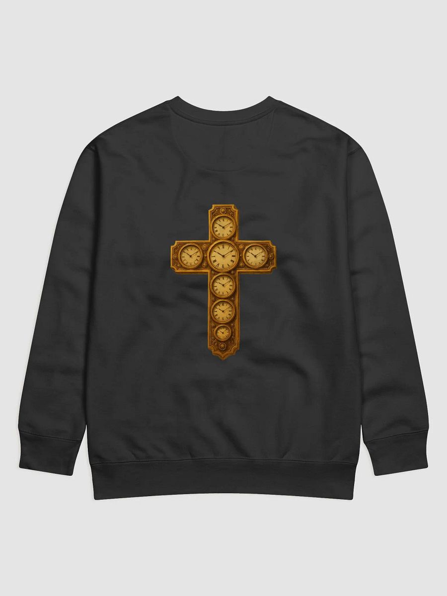 Vintage Clocks Cross Design Sweatshirt product image (17)