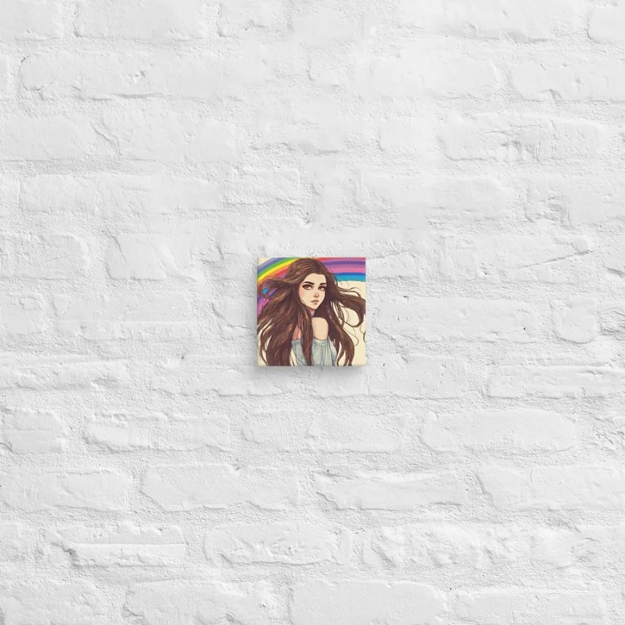 Unicorn Aliens Rainbow Canvas product image (7)