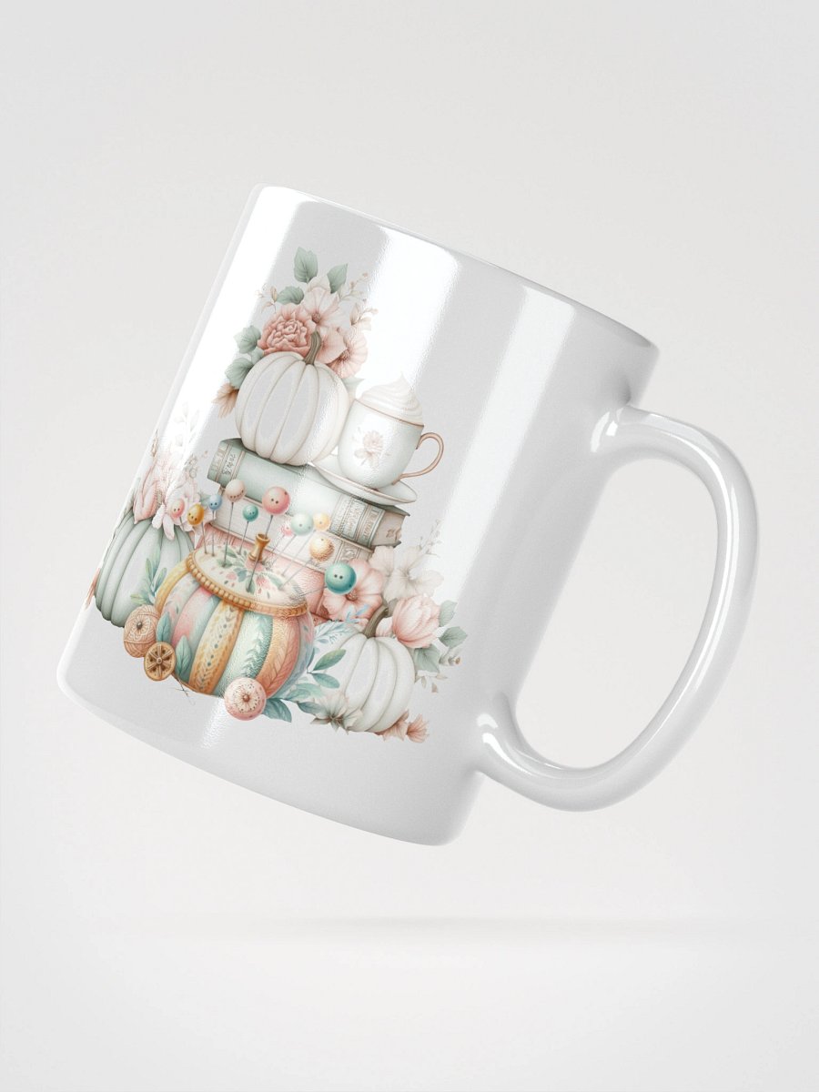 Autumnal Delights Pins Patterns Purrs Coffee Mug product image (4)