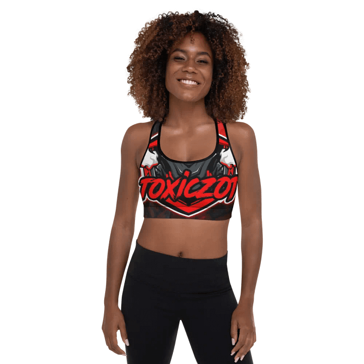 Womens ToxicZot sports bra product image (1)