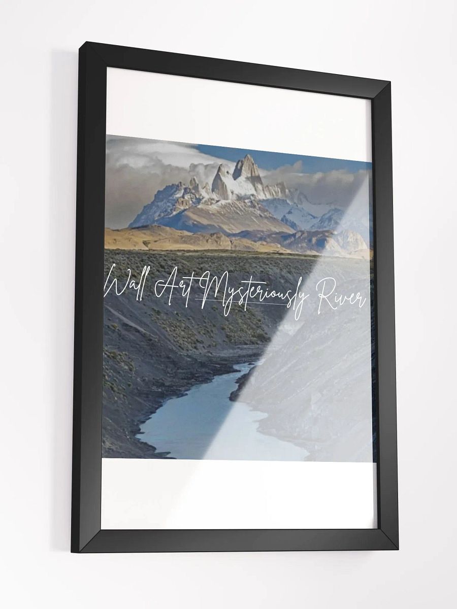 Wall Art Mysteriously River Framed High-Quality Matte Poster (in) product image (3)