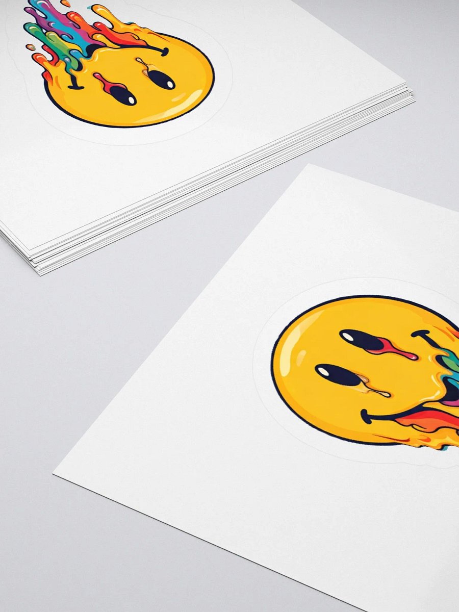 Psychedelic Meltdown Cut Stickers product image (10)