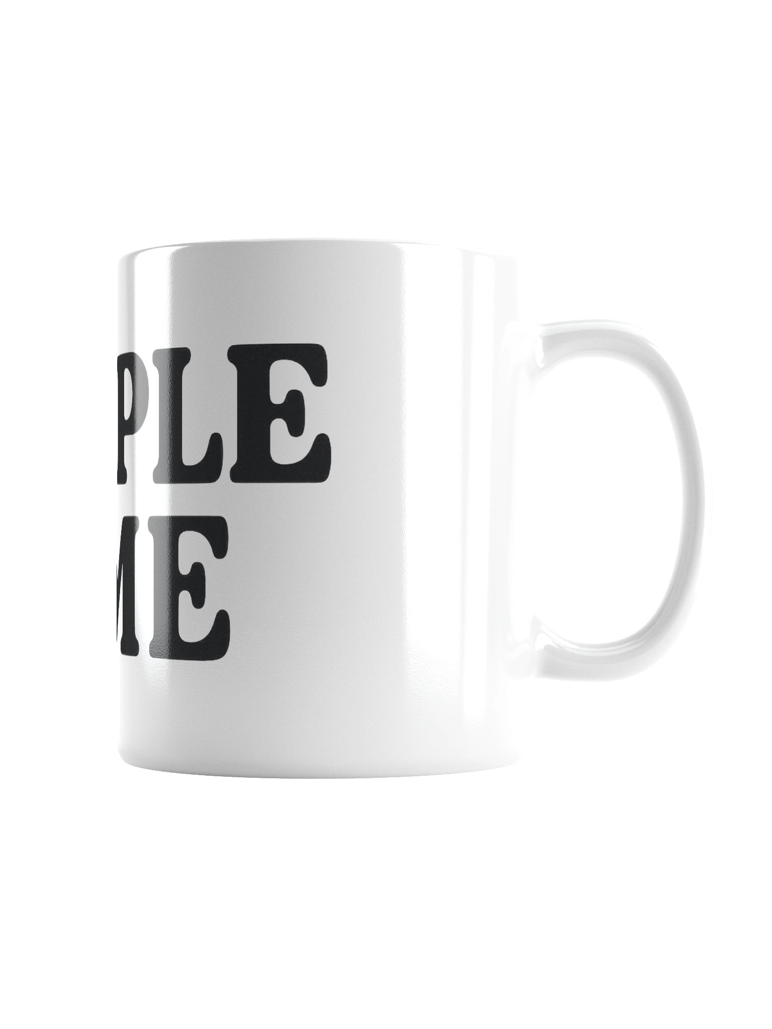 Sample Time White Glossy Mug product image (6)