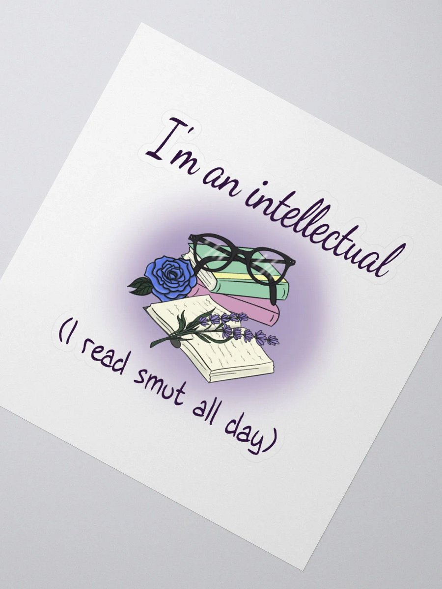 Intellectual sticker product image (4)
