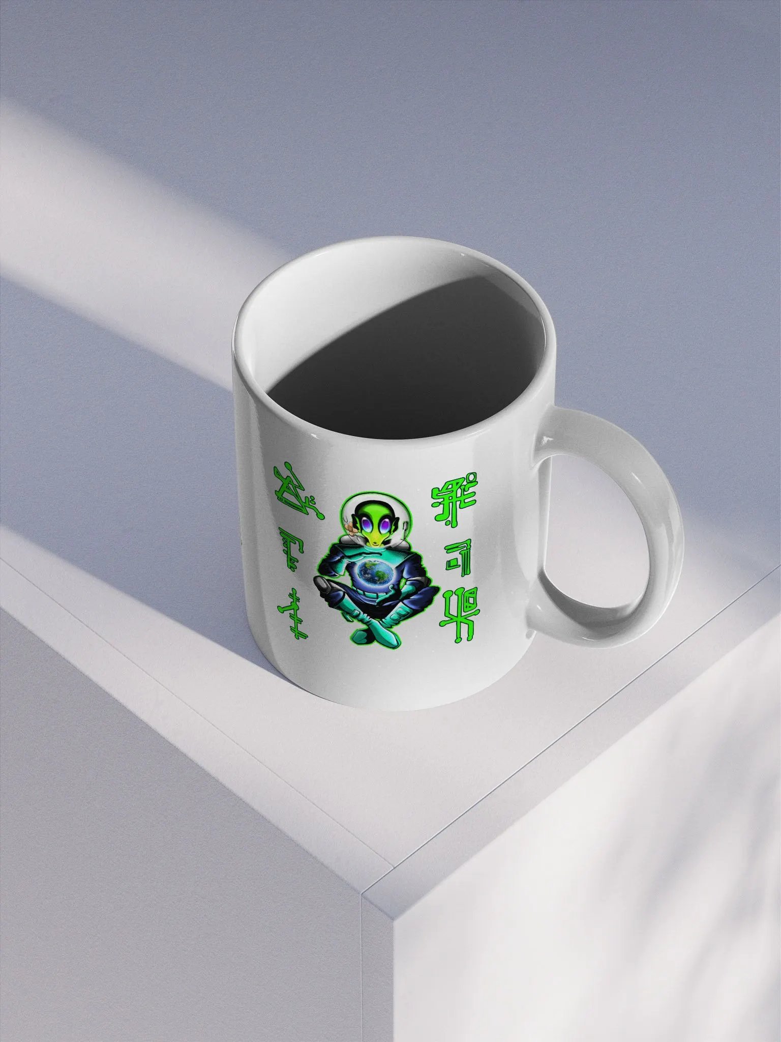 Cliff Watching Earth - Coffee Mug product image (3)