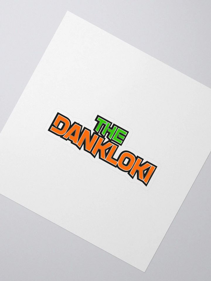 TheDankLoki Logo Sticker product image (2)