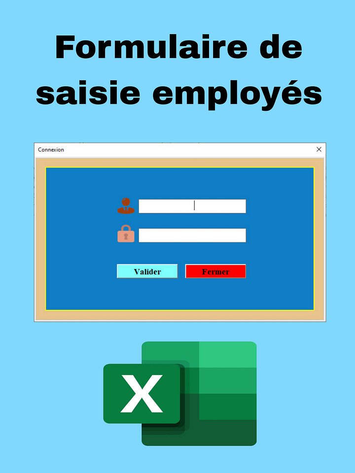 Application Excel de Gestion des Employés avec Photo product image (2)
