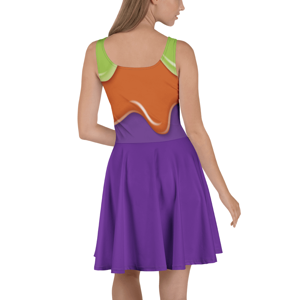 Drippy Waffle Skater Dress product image (4)