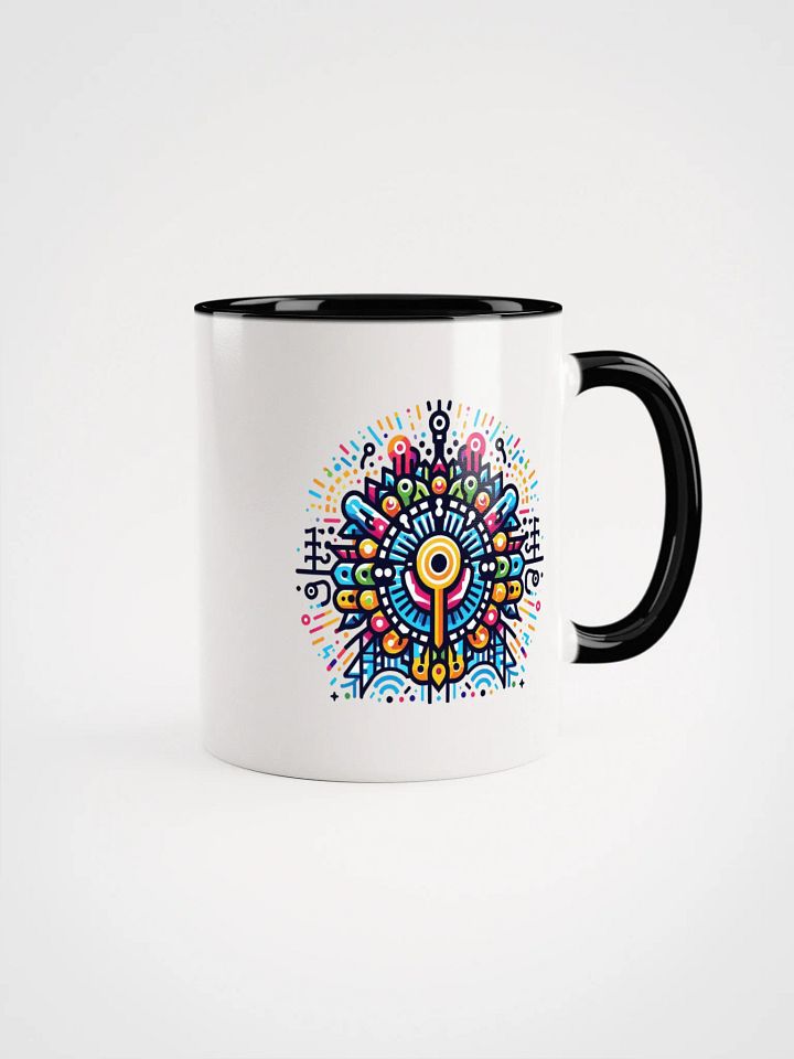 Symmetrical Mandala Ceramic Mug product image (5)