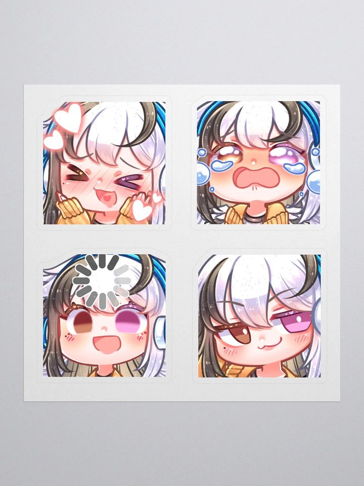 Emote Stickers PACK 1 product image (1)