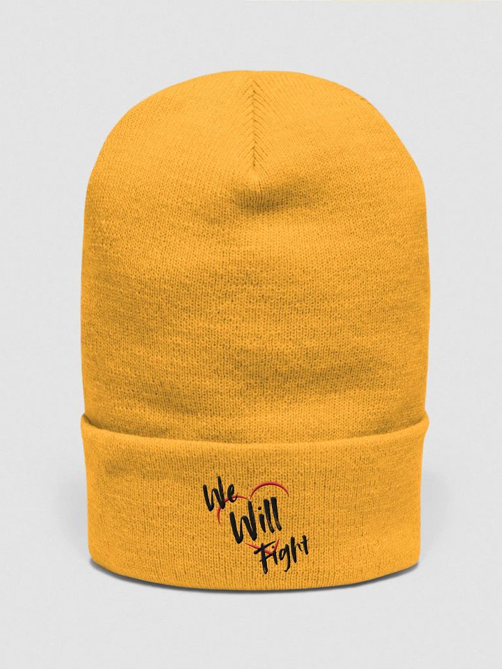 We Will Fight Beanie product image (1)