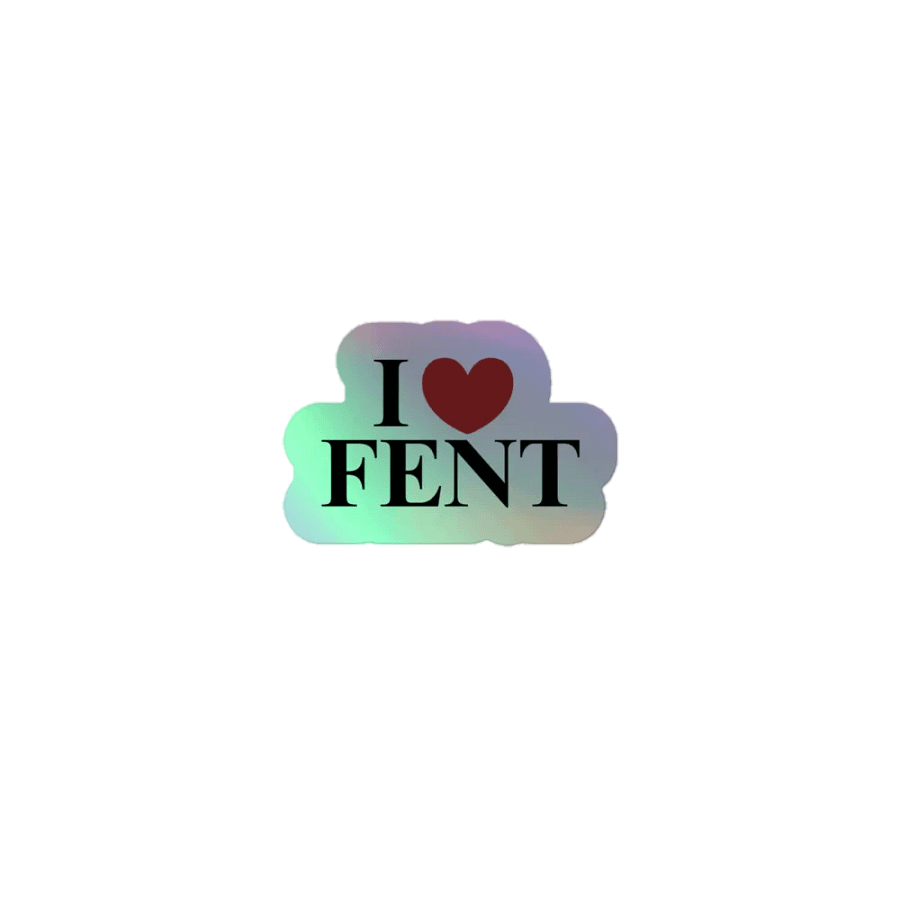 I Love Fent - Sticker product image (1)