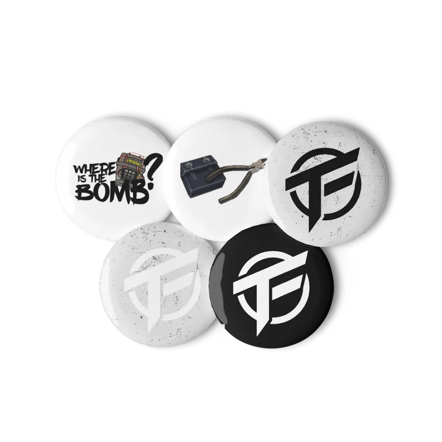 TopFrag™ Set of Pin Buttons product image (6)