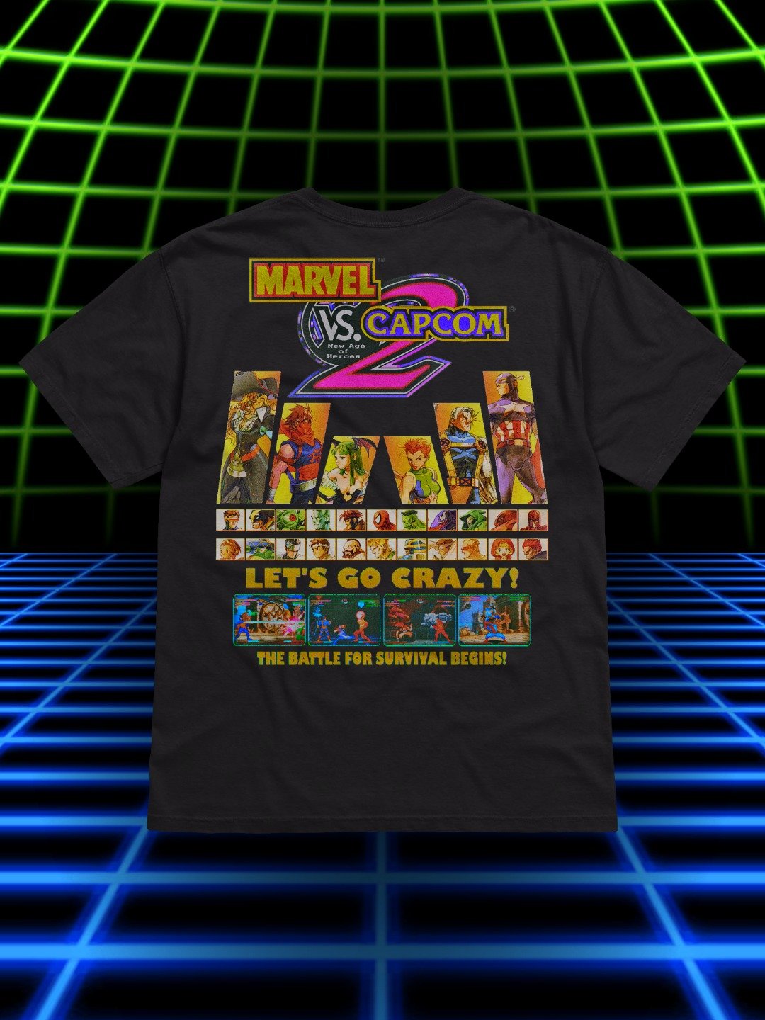 Marvel VS Capcom 2 Shirt (Front & Back Design) product image (3)