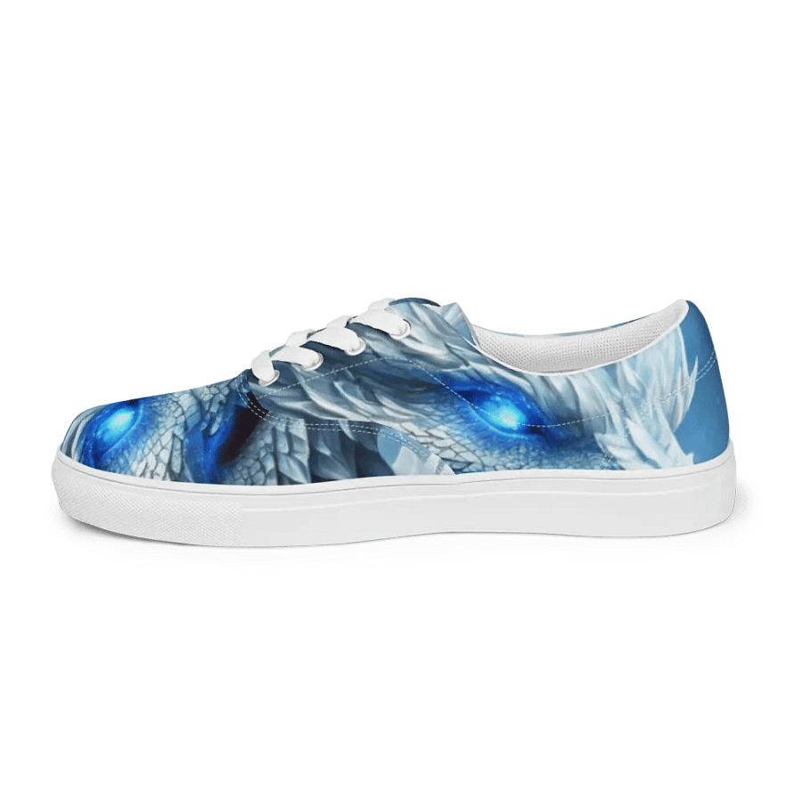 Frostbite Dragon Men's Canvas Shoes product image (11)