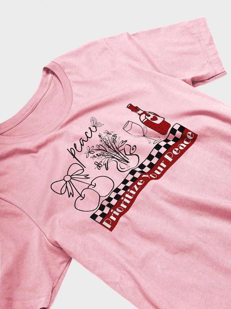 Prioritize Your Peace Self-love Reminder Light T-Shirt product image (3)