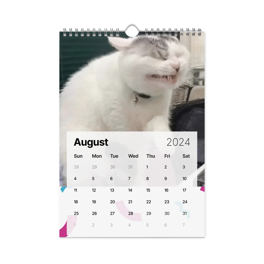 Wall Calendar (2024): Meme Cats product image (4)