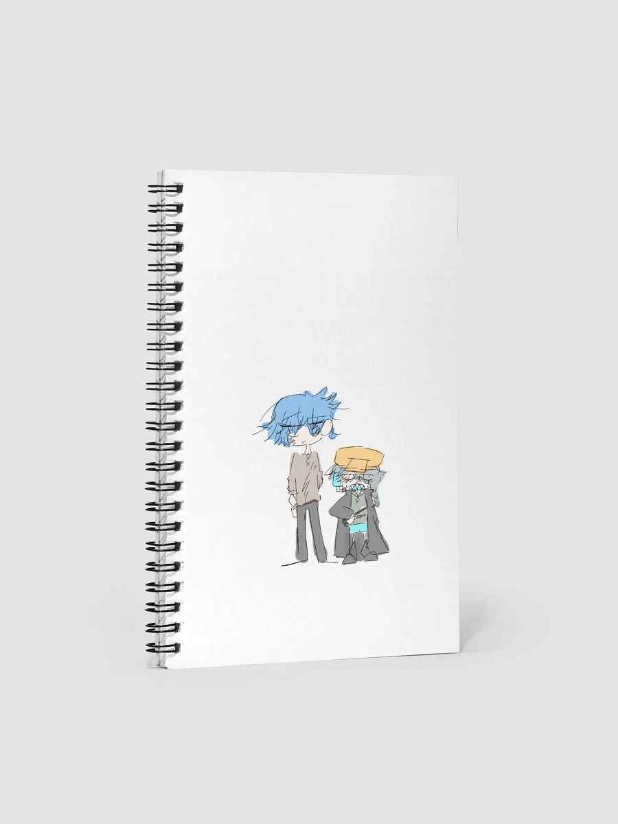 finding a new member for this blog RPG Shaak, Small shark, Sei, Ryoku notebook product image (1)