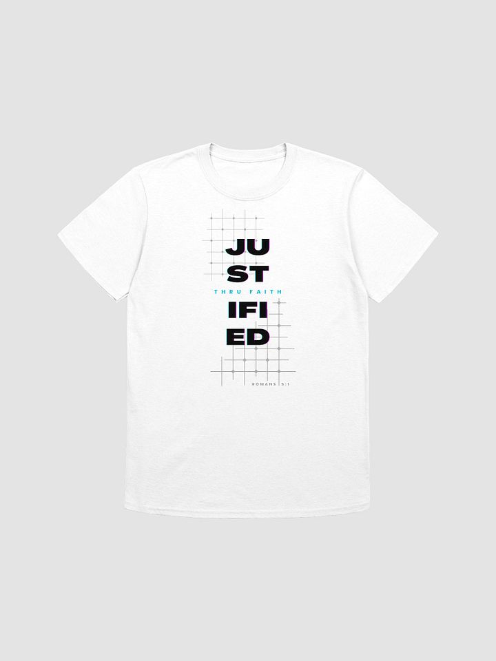 Justified by Faith T-shirt White product image (1)