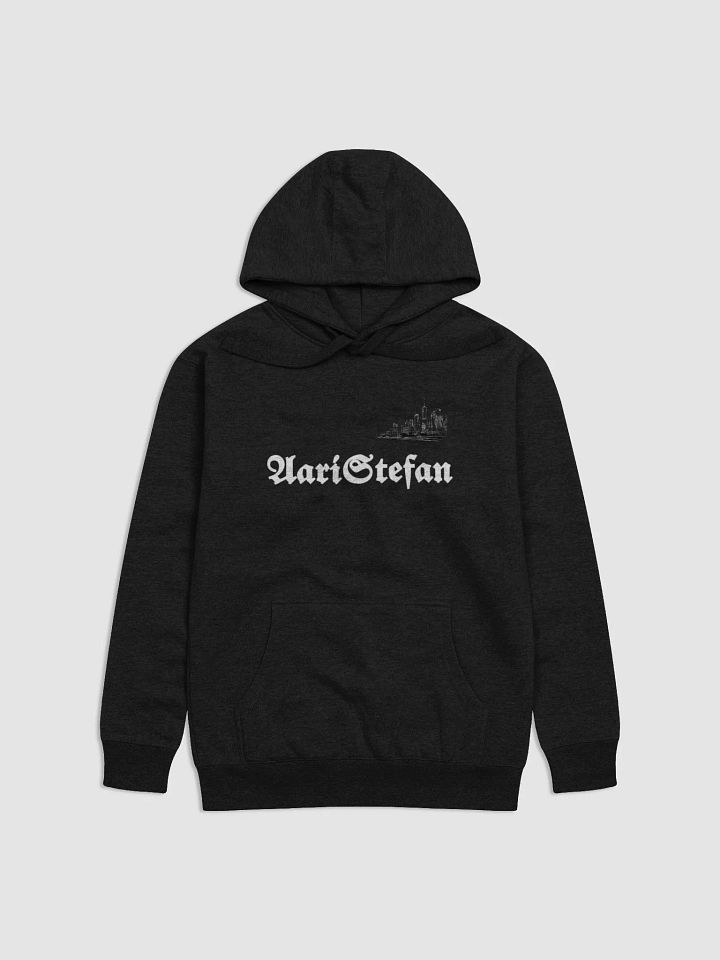 Black Cotton Unisex Premium Hoodie product image (1)