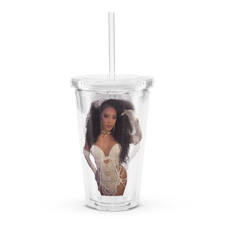 Pearl in Pearls Plastic Tumbler product image (1)