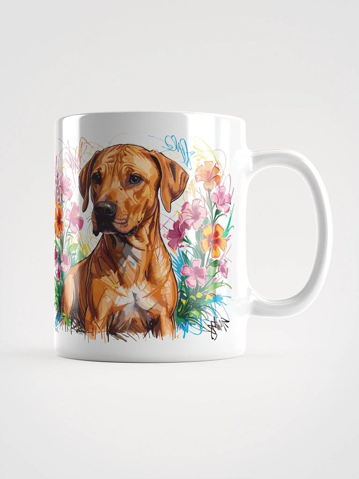 Scribbles Rhodesian Ridgeback 9 , Mug product image (1)